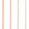 12 Packs: 4 ct. (48 total) Champagne Faceted Glass Rondelle Beads by Bead Landing™